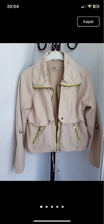m Beden camel Renk Lc Waikiki yazlık ceket