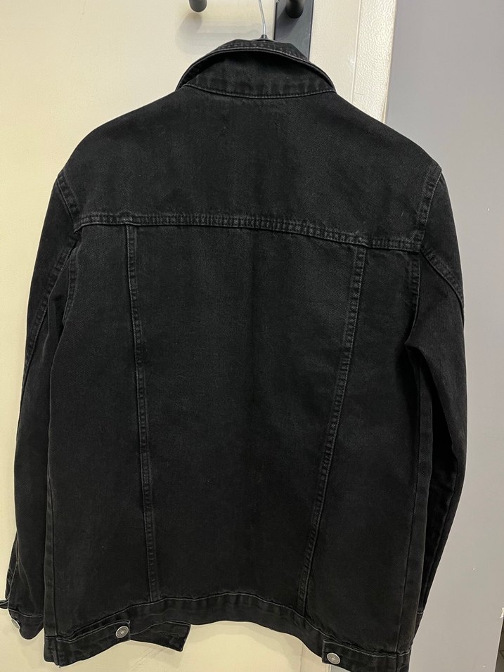 Siyah Kadın Denim Ceket - Görsel 2