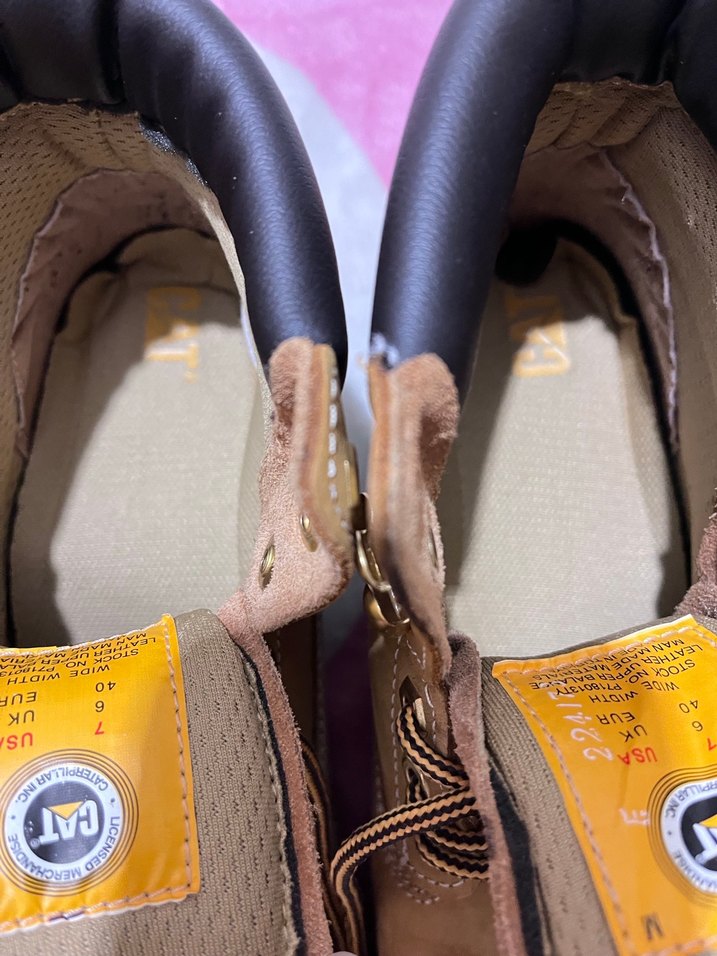 CAT unısex Süet  Dolgu Topuk Bot - Görsel 4