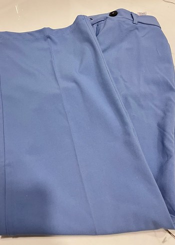 Lila Kadın Kumaş Pantolon - Görsel 2