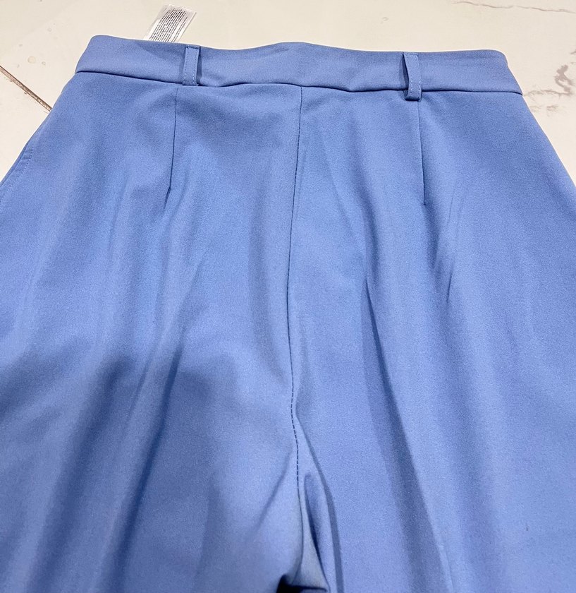 Lila Kadın Kumaş Pantolon - Görsel 3