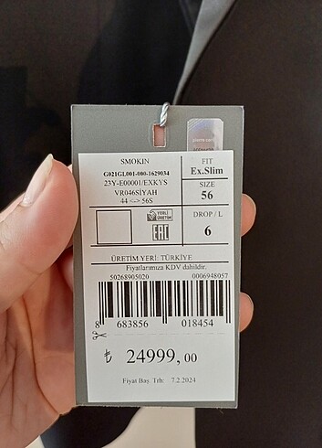 PİERRE CARDİN SMOKİN TAKIMI - Görsel 18