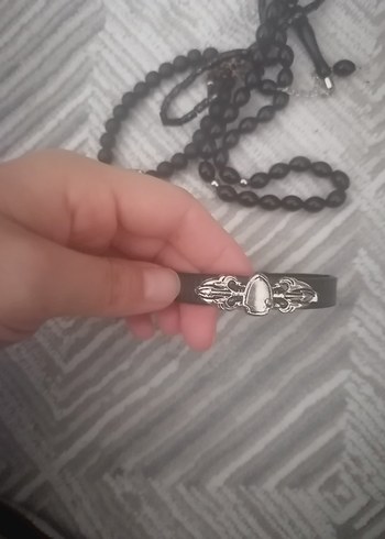  Beden Siyah Minimalist Erkek Tesbih