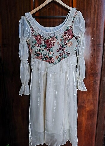 m Beden Vintage Elbise