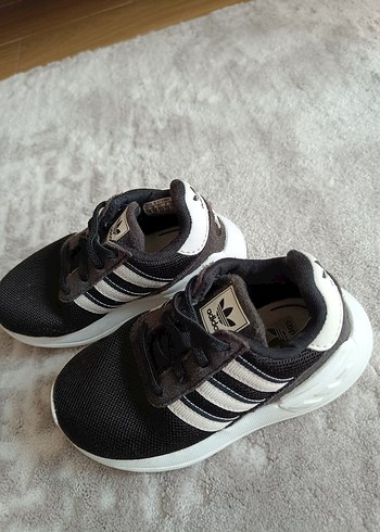 Adidas Adidas Erkek Çocuk Siyah Sneaker Velcro