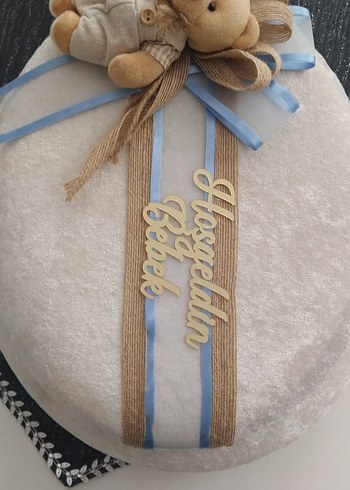 Bej Peluş Oyuncak Ayıcık ve Kutu - Görsel 3