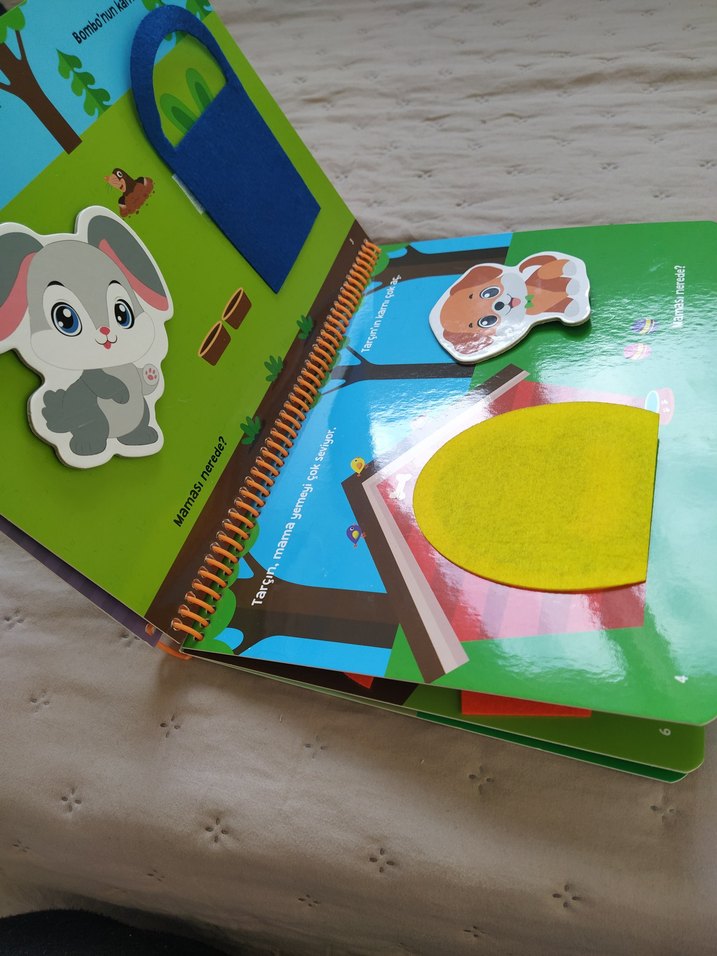 İlk cirtcirtli keçeli etkinlik kitabı - Görsel 3