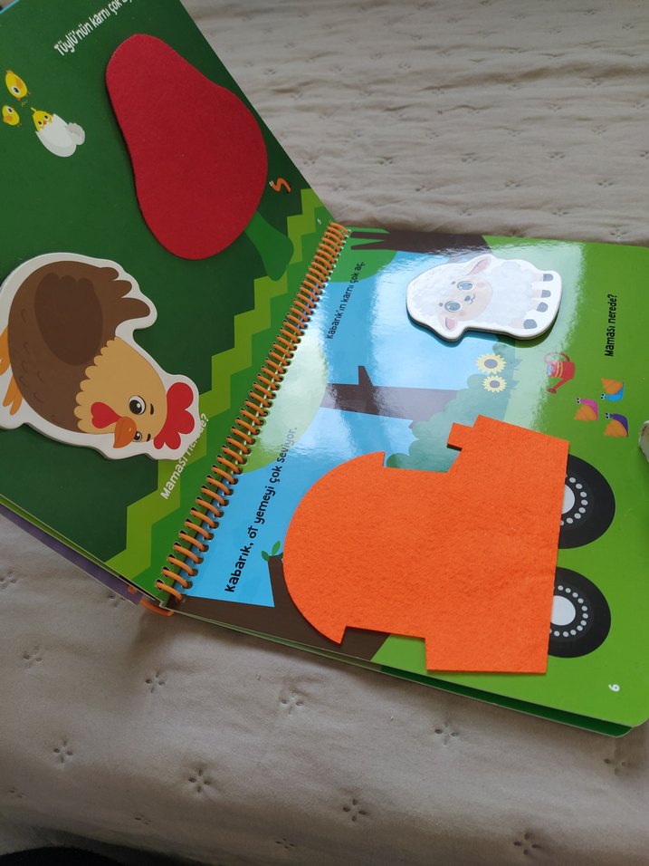 İlk cirtcirtli keçeli etkinlik kitabı - Görsel 2