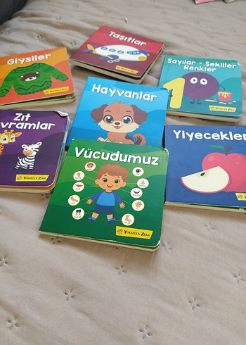 Bebek kütüphanesi:8li karton kitap seti - Görsel 2