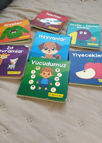 Bebek kütüphanesi:8li karton kitap seti - Görsel 3