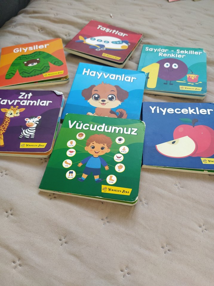 Bebek kütüphanesi:8li karton kitap seti - Görsel 3