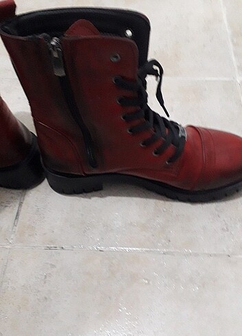 38 Beden bordo Renk Bambi 38 bordo bot