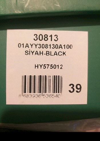 yaya 39 no topuklu sıfır bsyan ayakkkabi - Görsel 2