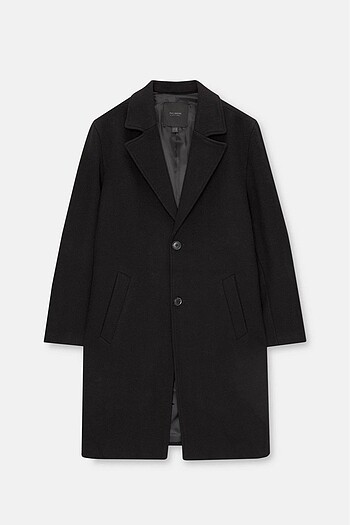 Pull bear erkek kaşe palto