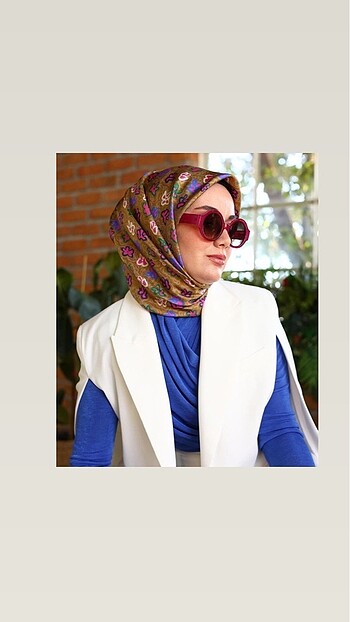 Silk Home twill ipek eşarp