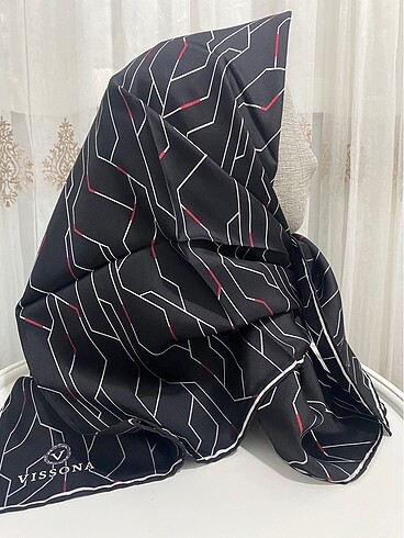Vissona twill ipek eşarp