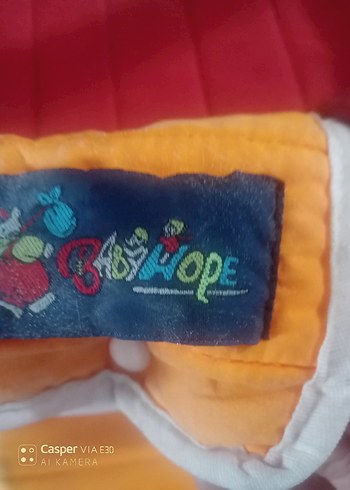 Beden Renkli Turuncu Bebek Mama Sandalyesi