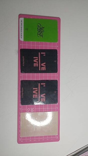  Ive pvc photocard