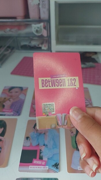  9 adet pink twice lomocard