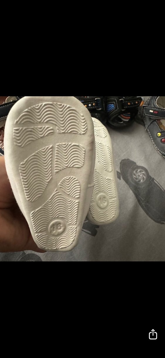 Nakışlı Erkek Bebek İlk Adım Ayakkabısı - Görsel 2