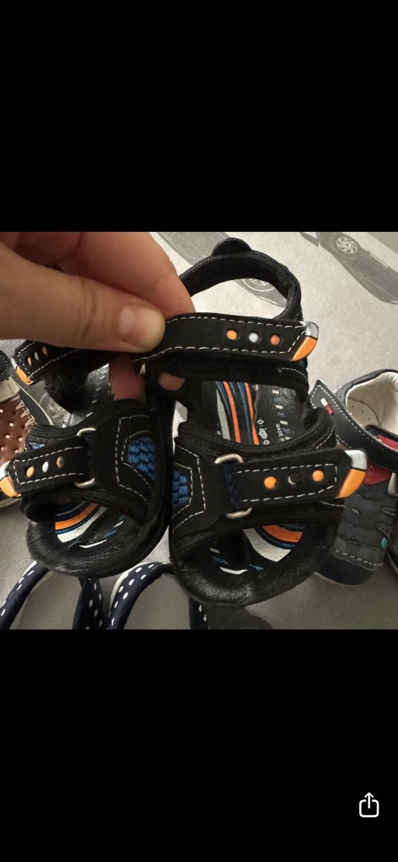 Nakışlı Erkek Bebek İlk Adım Ayakkabısı - Görsel 4