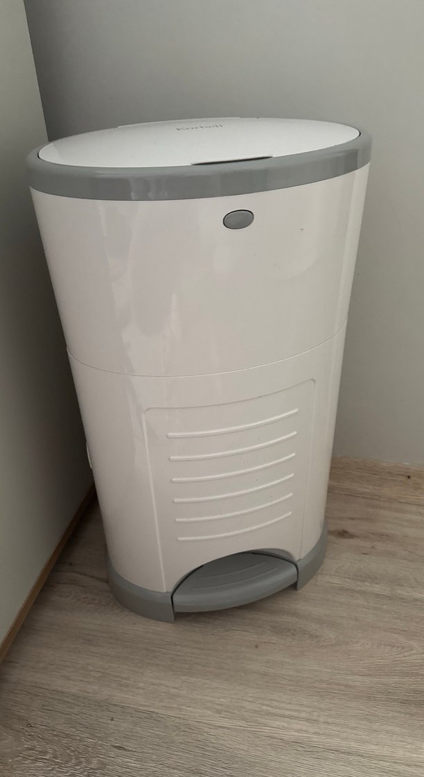 Bebek Bezi Kutusu, Pedallı, Beyaz - Görsel 4