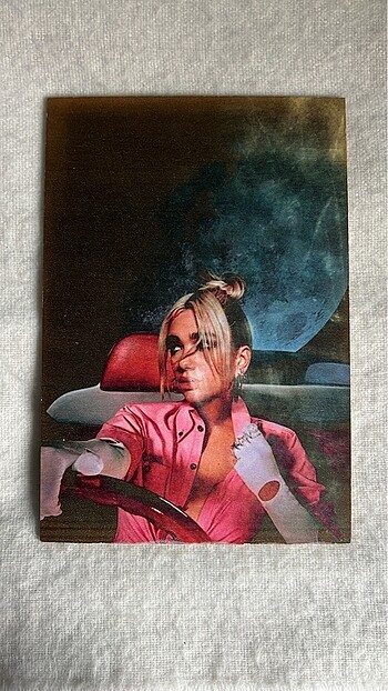 Retro ahşap poster