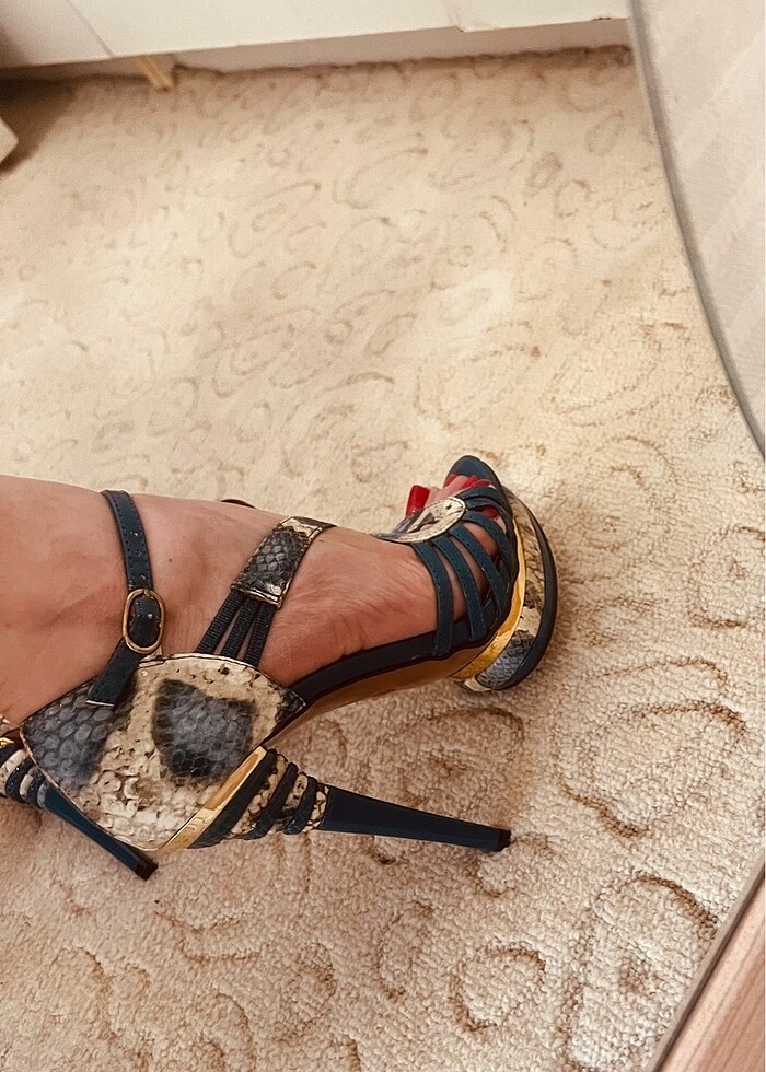 Mavi-Gold Abiye Ayakkabı 37 - Görsel 3