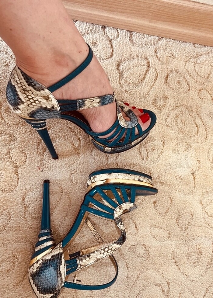 Mavi-Gold Abiye Ayakkabı 37 - Görsel 2