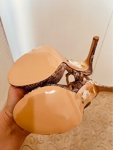 Divarese 37 Sıfır Abiye Ayakkabı 37 Gold-Krem - Görsel 7