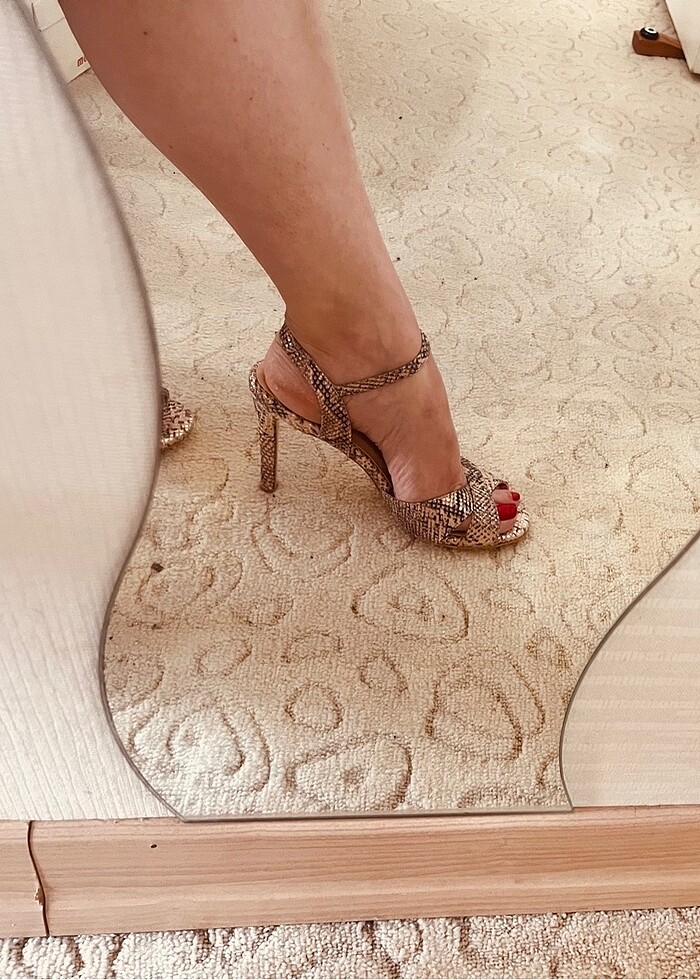 Divarese 37 Sıfır Abiye Ayakkabı 37 Gold-Krem - Görsel 5