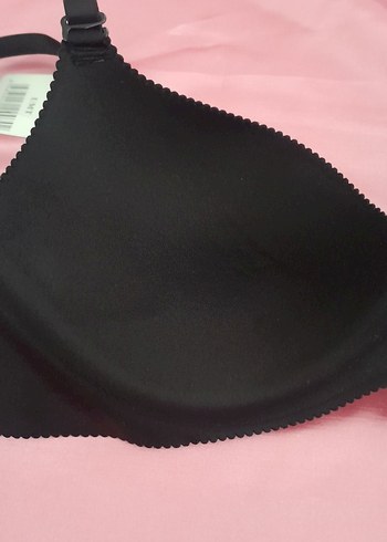 Siyah sütyen Minimalist Lazer kesim - Görsel 2