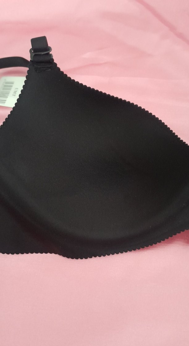 Siyah sütyen Minimalist Lazer kesim - Görsel 2