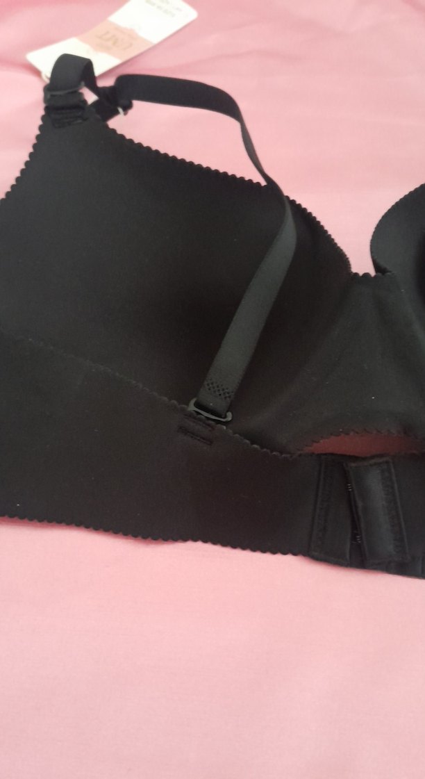 Siyah sütyen Minimalist Lazer kesim - Görsel 4