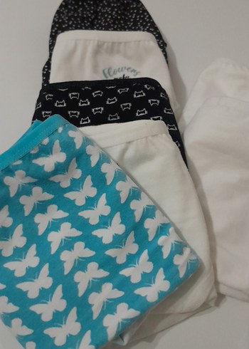 3XL FARKLI Desenlerde Renklerde Kadın Külot - Görsel 3