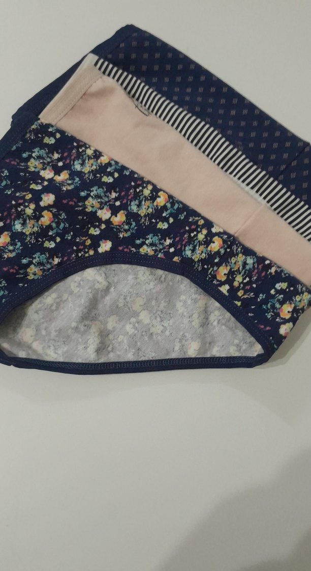 Desenli Kadın Külot Seti XL Koza - Görsel 2