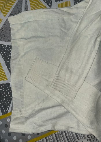 İnce triko bej bluz - Görsel 5