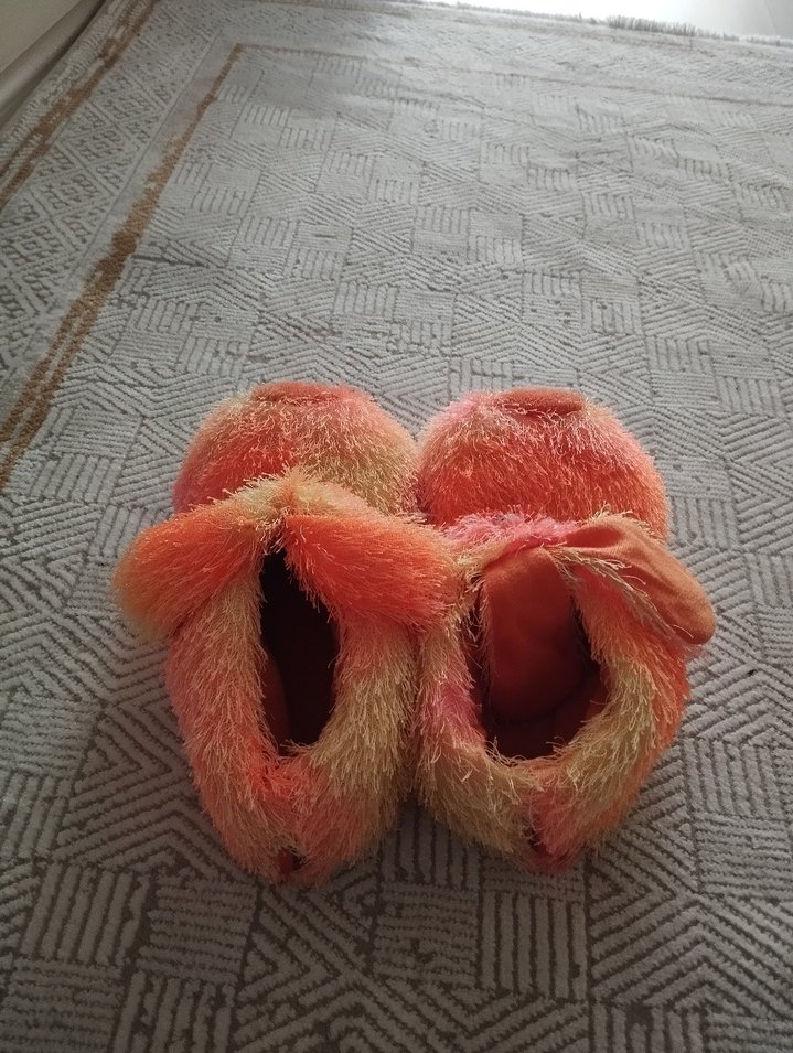 Peluş Köpek Figürlü Ev Pandufu - Görsel 3