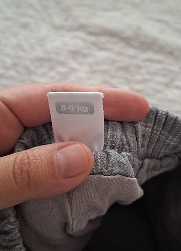 6-9 Ay Beden gri Renk Lcw erkek bebek pantalon