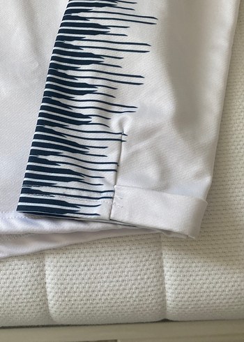 Diadora Erkek Beyaz Yüksek Yakalı Fermuarlı Ceket - Görsel 3