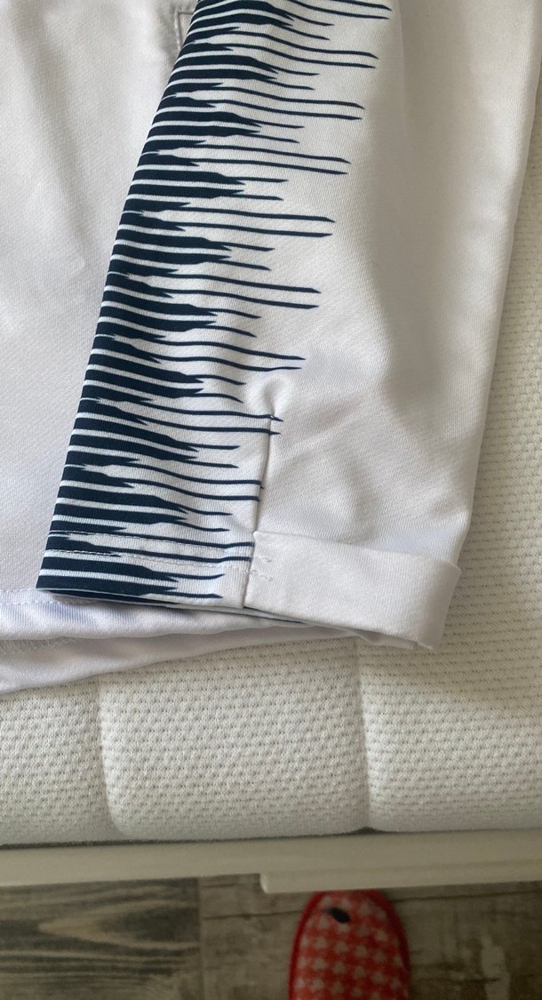 Diadora Erkek Beyaz Yüksek Yakalı Fermuarlı Ceket - Görsel 3