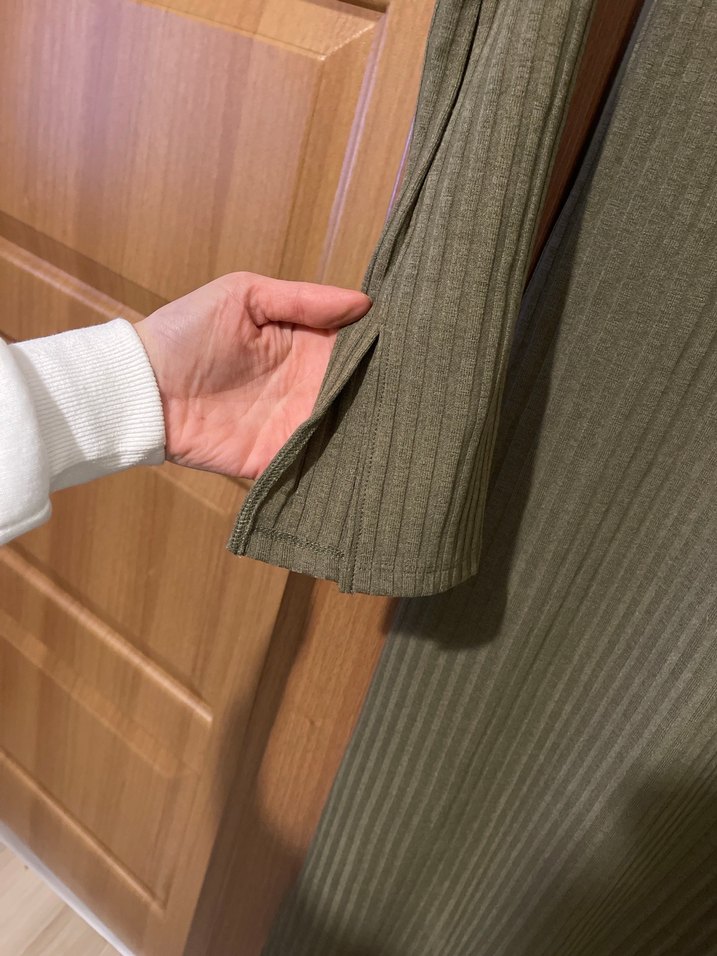 Uzun Triko Kadın Elbise - Görsel 3