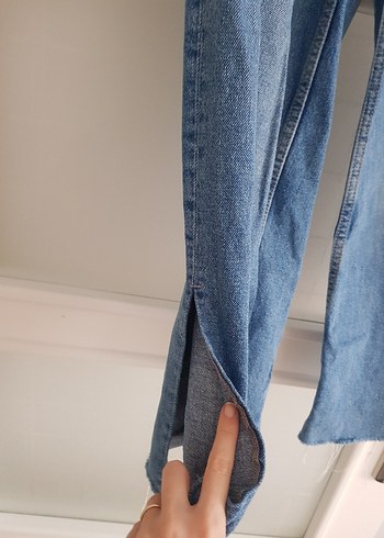 Bershka Vintage Denim Pantolon - Görsel 3