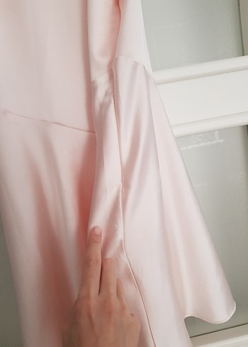 Zara Mini halter yaka Elbise - Görsel 10