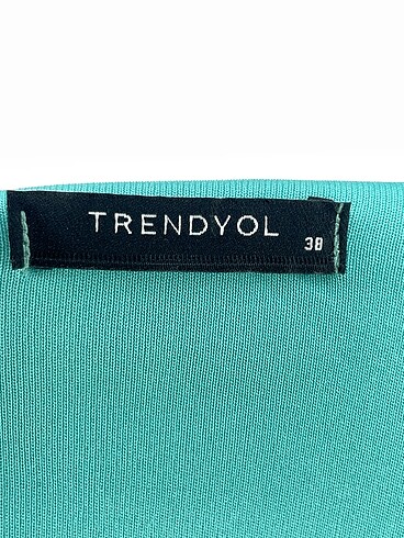 38 Beden yeşil Renk Trendyol & Milla Kısa Elbise %70 İndirimli.