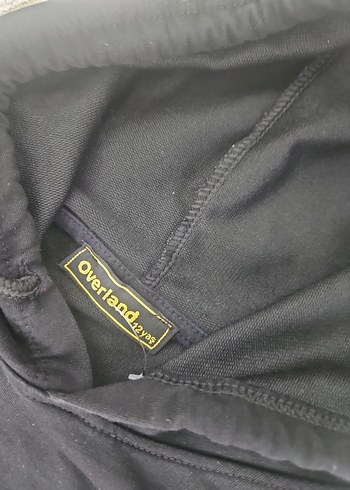 Kadın Siyah Kapüşonlu Rahat Kesim Eşofman Takımı - Görsel 10