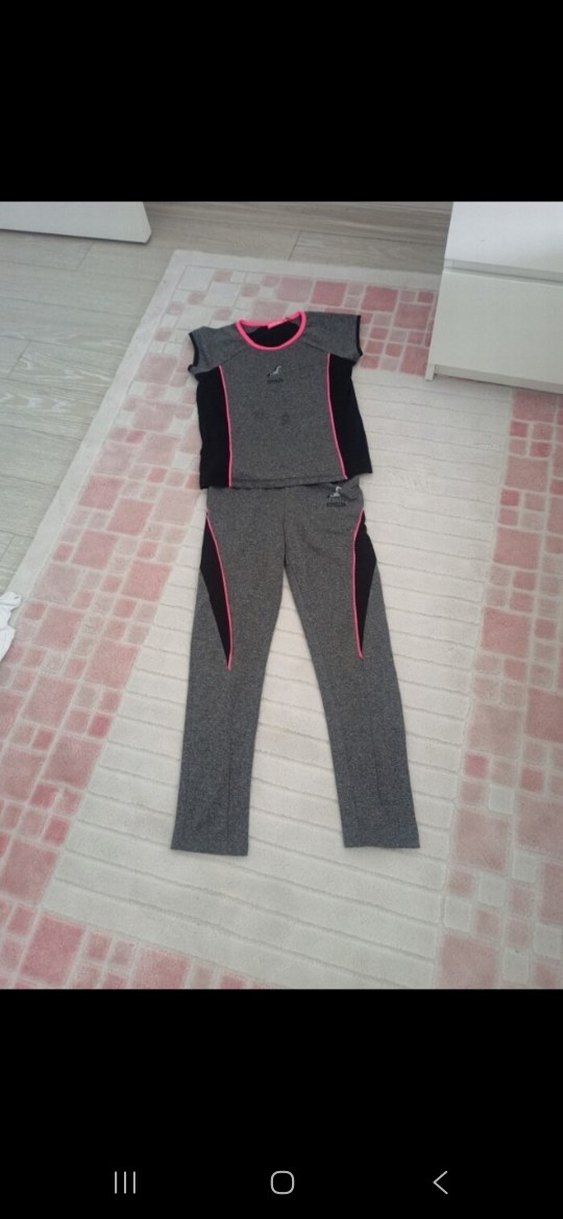 Gri  çocuk Spor Takım - Görsel 2