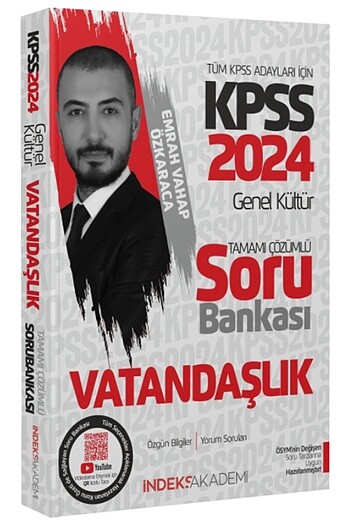 İndeks Akademi 2024 KPSS Vatandaşlık