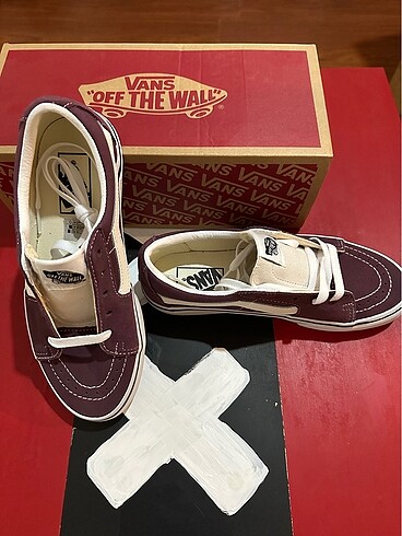 38 Beden Vans Old Skool Renkli Ayakkabı