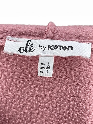 l Beden pembe Renk Koton Sweatshirt %70 İndirimli.